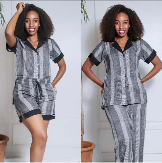 ' UNWIND STRIPPED SHORT SET ' COLLECTION