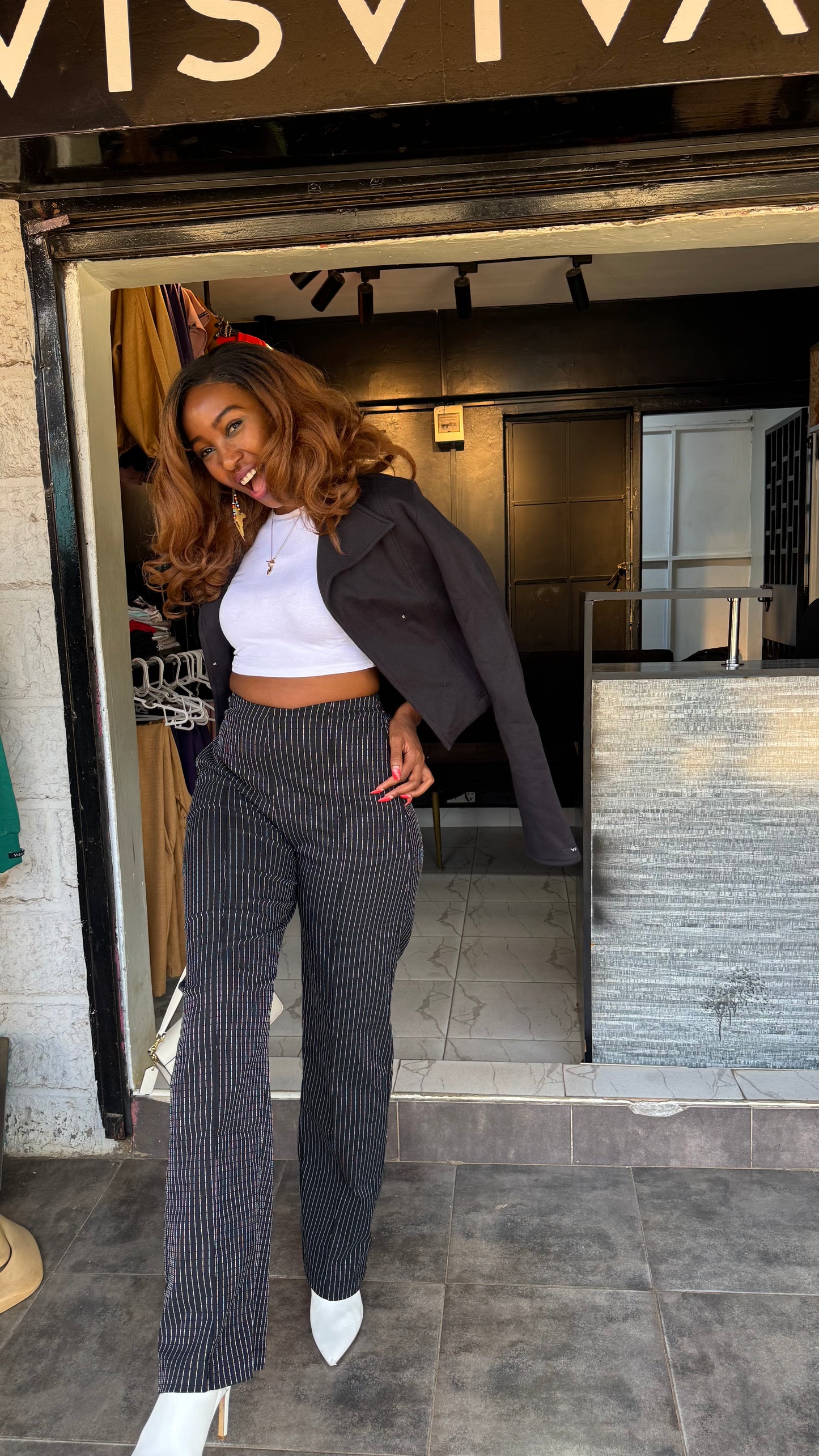 "                                                                                                                                                                      ✨ DAYJAMAS PINSTRIPE PANTS ONLY✨✨