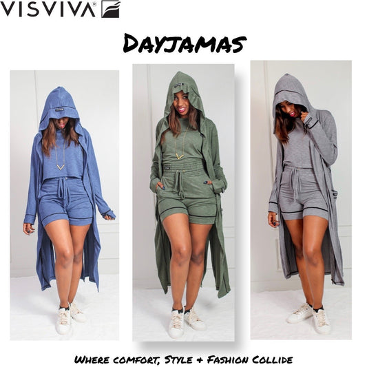 'BEAUTY' Dayjamas Short set
